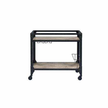 MADE-TO-ORDER Serving Cart - Black MA3092583